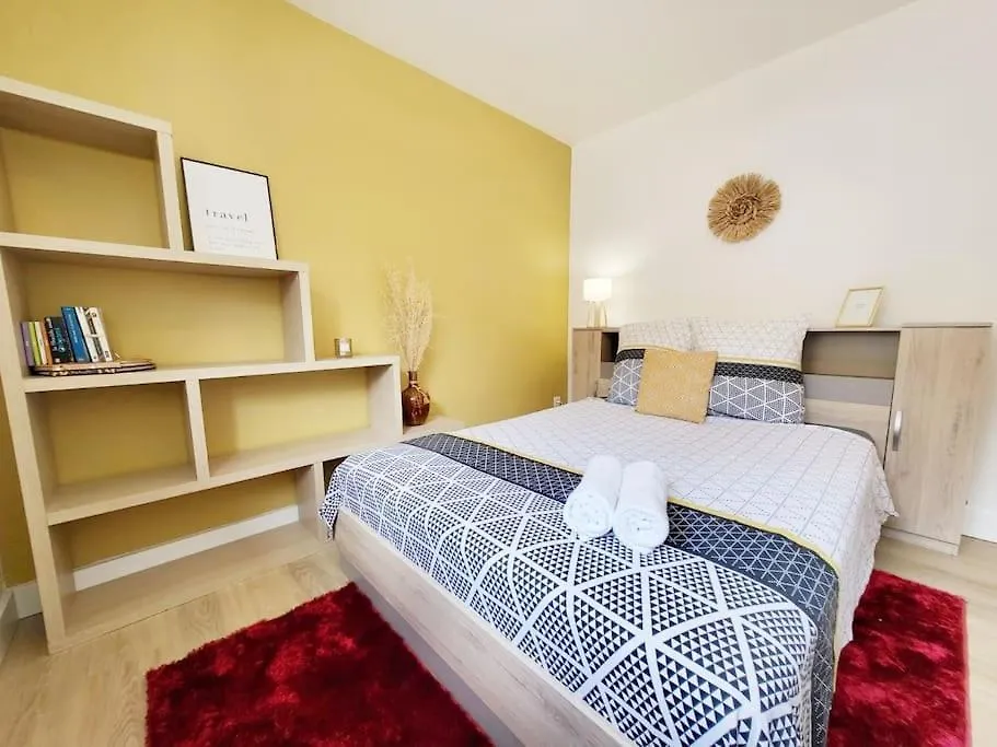 Le Bilbao, T2, Centre-Parking Gratuit-Terrasse Apartment Tarbes